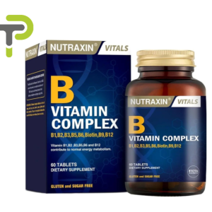 Nutraxin Vitals Complexe B – Complément Alimentaire 60 Comprimés
