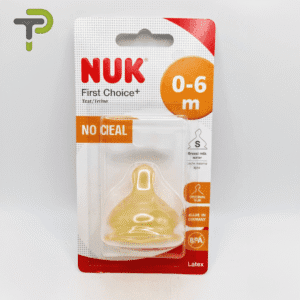 Coussinets Orthodontiques en Silicone NUK : Confort Optimal et Système Anti-colique pour l'Allaitement 0-6mois.