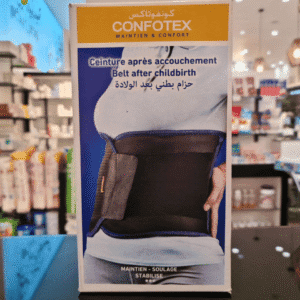 Ceinture post-accouchement CONFOTEX : Maintien et Confort Optimaux.