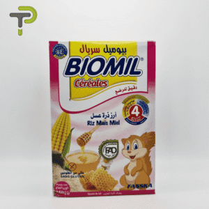 Céréales BIOMIL pour Nourrissons : Enrichies, Sans Gluten, et Adaptées dès 4 Mois.250gr