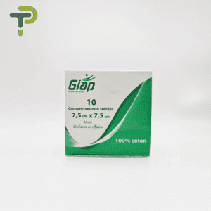 Compresses Giap : Soins de Qualité en Coton – produit cosmétique – Pharmacie Denni