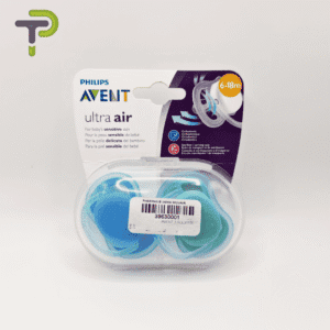 Sucette AVENT Ultra Air 6-18 mois+: Confort Orthodontique et Hygiène Innovante pour Bébé