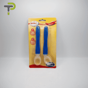 Ensemble de Cuillères en Silicone pour Bébé Apple : Pratiques, Douces et de Haute Qualité (Lot de 2).