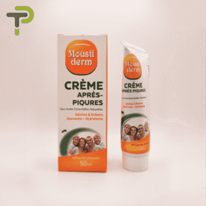 Crème Mousti derm Apaisante Après Piqûres : Soulagement Naturel pour Toute la Famille 50ml – produit cosmétique – Pharmaci...