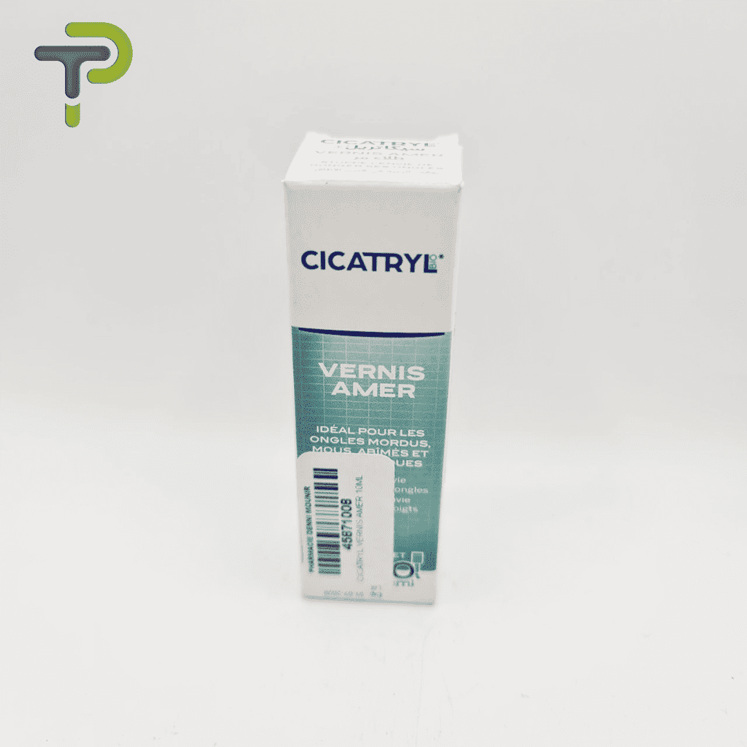 CICATRYL - Vernis Amer 10 ml : Prévention du Rongement d'Ongles, Repousse Favorisée, Adapté aux Enfants dès 3 ans.