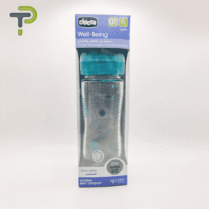 Biberon Chicco Well Being en Verre 240 ml : Confort, Hygiène, et Sécurité Sans BPA.