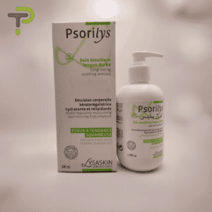 Lysaskin Psorilys Soin Emolliant Longue Durée 200 ml – produit cosmétique – Pharmacie Denni