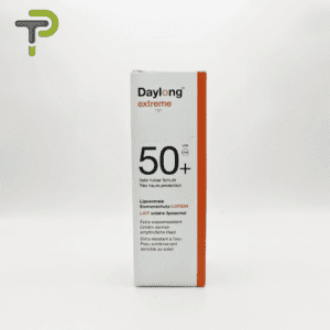 Lotion Solaire SPF 50+ Daylong Extreme : Protection optimale et soin pour la peau en format pratique de 50 ml.