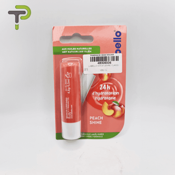 labello PEACH SHINE