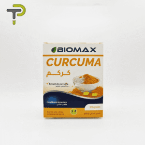 BIOMAX CURCUMA : 30 Capsules pour le Bien-être Quotidien – complément alimentaire – Pharmacie Denni