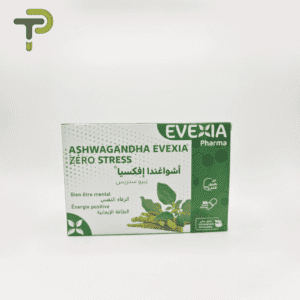 EVEXIA Ashwagandha Zero Stress : 60 Gélules pour le Bien-Être Mental. – complément alimentaire – Pharmacie Denni