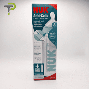 Biberon NUK FIRST PROFESSIONAL : Prévention des Coliques et Nettoyage Facile (0-6mois)