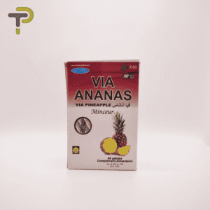Via Ananas : Digestion optimale et brûleur de graisses naturel 60gélules