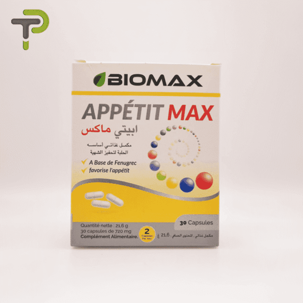 BIOMax Appétit Max : Stimule l'appétit et booste la digestion 21.6g