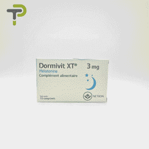 Dormivit XT® Mélatonine 3 mg : Soutien pour un Sommeil Paisible - 15 Comprimés – complément alimentaire – Pharmacie Denni