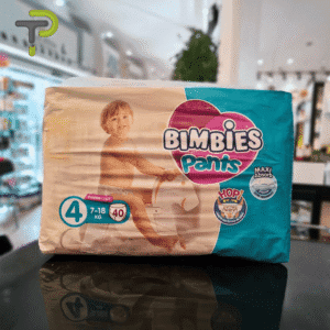 Couches BIMBIES Pants Taille 4 : Maxi Absorption et Confort Adapté pour Bébés de 7 à 18 kg.