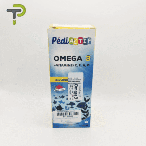 Pédiactif Oméga 3: Stimule le développement cérébral et améliore la concentration des enfants.