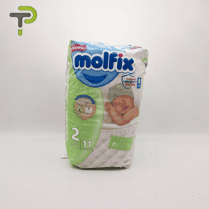 MOLFIX 2 Mini : Des Couches Douces et Sûres pour les Nouveau-Nés (3-6 kg).