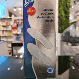 Semelle en Silicone Pédiatrique avec Support Médial : Confort et Soutien pour une Croissance Saine.