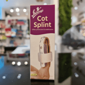Protection et stabilisation optimale avec Cot Splint .