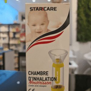 STAR CARE Aero Chambre : Conception Personnalisée pour une Inhalation Optimale