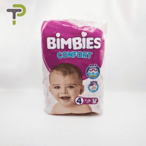 Couches Bimbies 4 : Absorption optimale et barrières anti-fuites pour bébés de 7 à 18 kg.