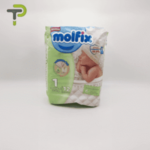 Couches Molfix Taille 1 pour Nouveau-Né : Hypoallergéniques, Testées Dermatologiquement .