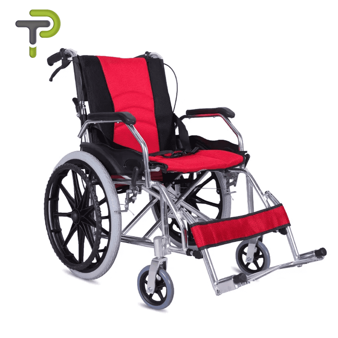 Fauteuil Roulant Pliable en Aluminium pour Personnes Âgées – Pharmacie Denni