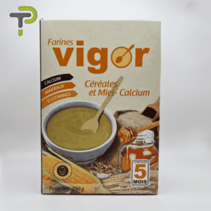 Farine Vigor Céréales et Miel : Nutrition Complète pour une Croissance Saine dès 5 mois
