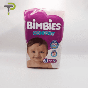 Couches Bimbies 3 : Absorption optimale et barrières anti-fuites pour bébés de 4 à 9 kg.