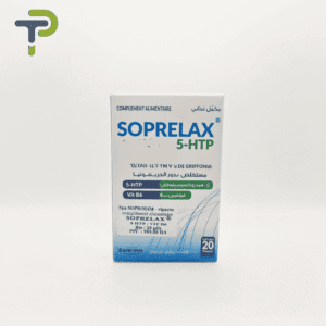 SOPRELAX 5-HTP de SOPRODIM : Détente et Bien-Être en 20 Gélules. – complément alimentaire – Pharmacie Denni