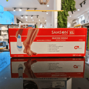 Semelles Orthopédiques SAMSON XL en Silicone : Confort Optimal et Soutien Anatomique Durable