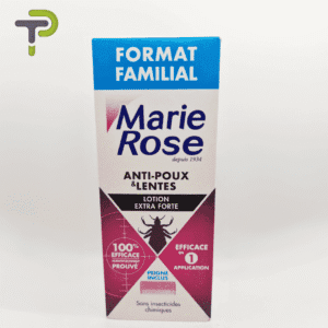 Lotion Anti-Poux Marie Rose Extra Forte : Élimination Mécanique en une Seule Application.