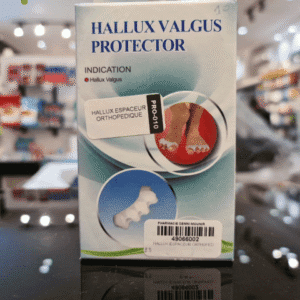 Le protecteur d'hallux valgus est un espaceur orthopédique conçu pour soulager la douleur liée à la déformation du gros orteil.