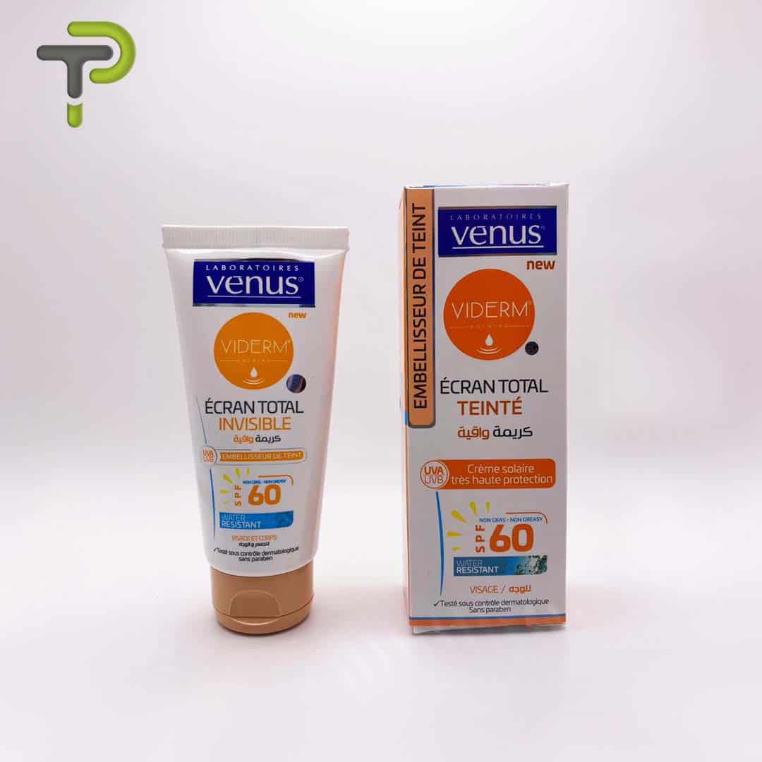 Venus New Viderm Écran Total Teinté – produit cosmétique – Pharmacie Denni