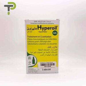 Hyperoil : Traitement pratique des plaies avec gel en spray GS – produit cosmétique – Pharmacie Denni