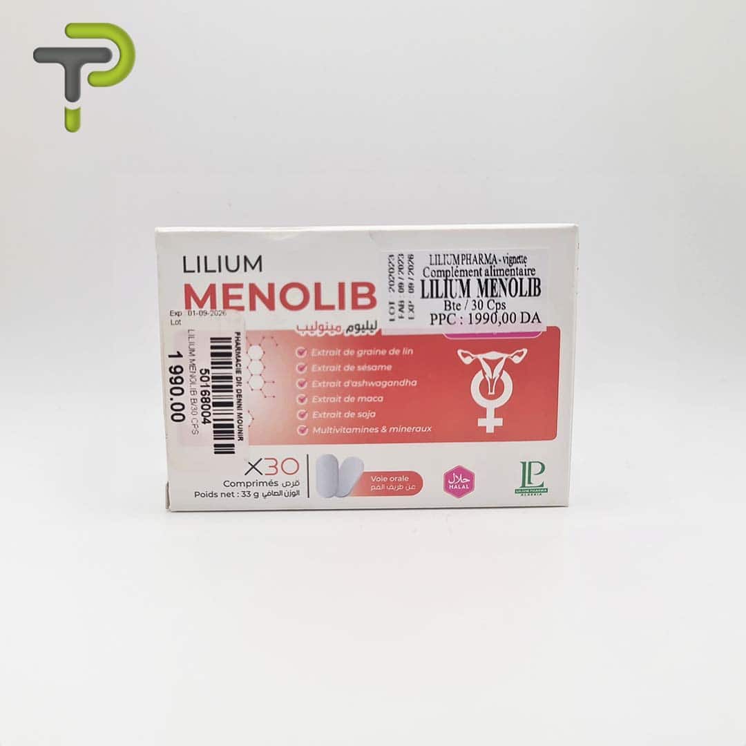 Vitalité Féminine: Lilium Menolib – complément alimentaire – Pharmacie Denni