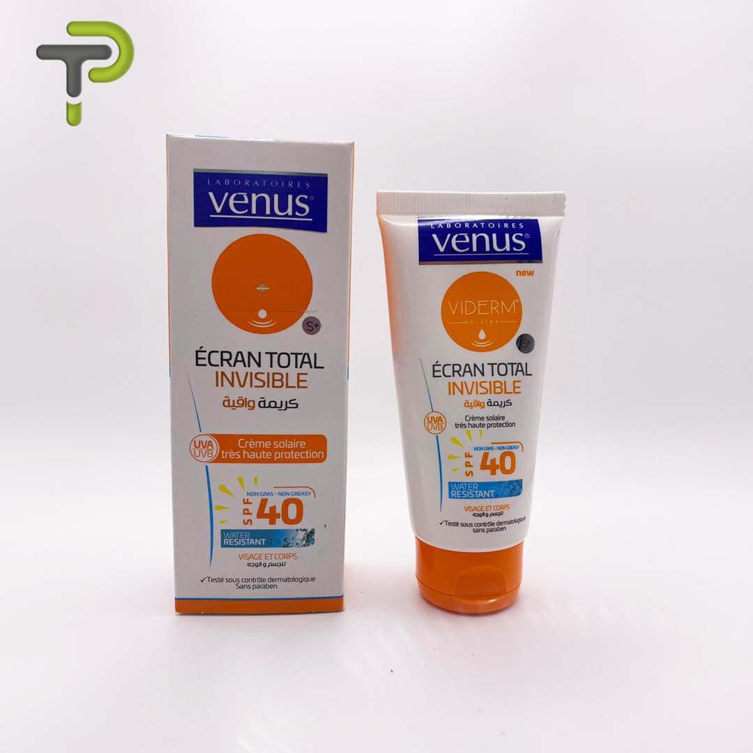 Venus S+: Protection Solaire Invisible Totale – produit cosmétique – Pharmacie Denni
