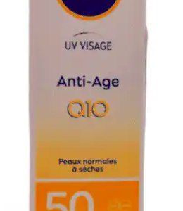 NIVEA CREME UV VISAGE ANTI-AGE Q10 FPS 50
