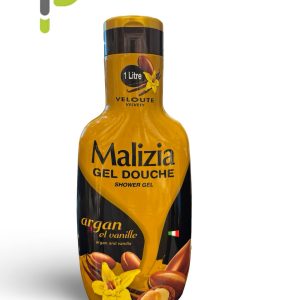 Malizia gel douche argan et vanille 1L