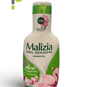 Malizia gel douche bio aloe vera et magnolia 1L