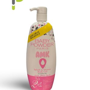 Baby Powder AMK gel douche 2en1 rose – produit cosmétique – Pharmacie Denni