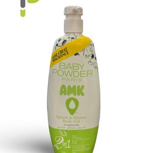 Baby Powder AMK gel douche 2en1 vert – produit cosmétique – Pharmacie Denni