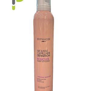 BYPHASSE mousse capillaire définition boucles 300ml – produit cosmétique – Pharmacie Denni