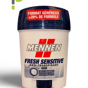 MENNEN gel anti transpirant fresh sensitive format +20% 60ml – photo du médicament
